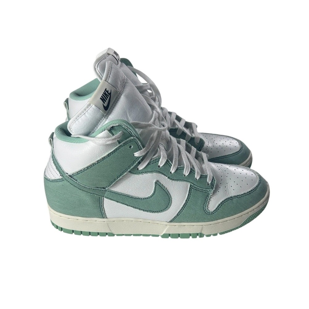 Nike Dunk High SE Desert Sage Womens 15.5 Mens 14 White Canvas DV1143-300 EX